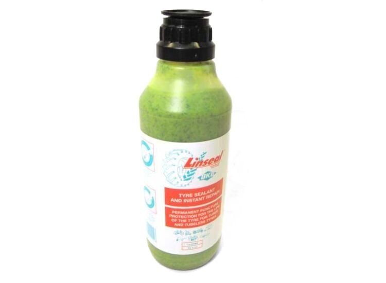 Universal Scooter Tyre Sealer, Linseal OKO, 500ml, does 2 Scooter tyres