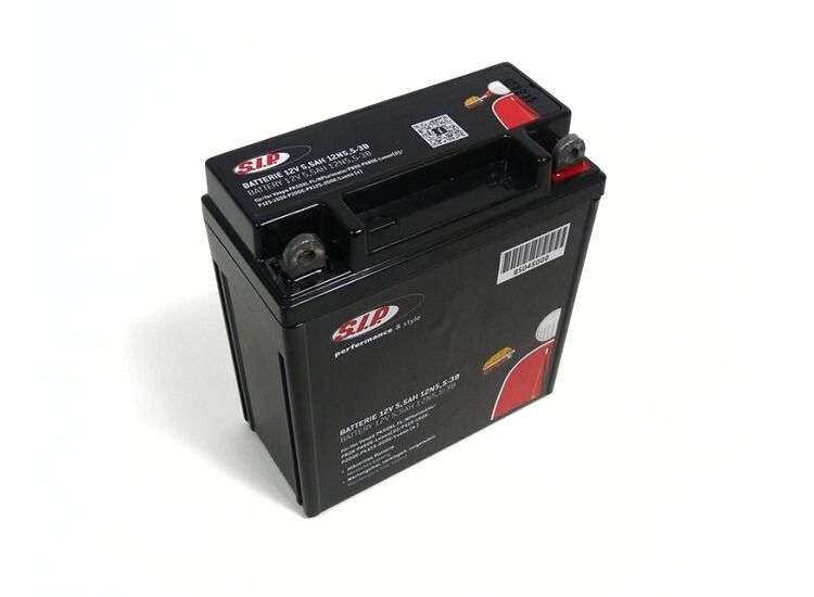 Lambretta Battery (fits S3 battery tray) , Universal 12 volt, DC battery, Medium, 5.5AH, also fits Zundapp Bella