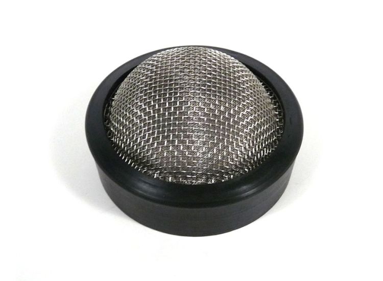 Dellorto Air filter, tea strainer type, with mounting rubber, PHBH, Race-Tour MB