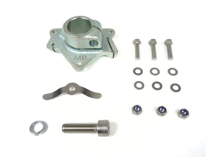 Lambretta Headset (handlebar) fork clamp kit, S3, MB