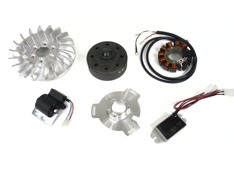 Lambretta Electronic Ignition kit (flywheel, stator, CDI, rectifier) road version, DC, Gp, Vape
