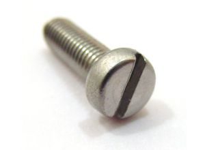 Screw cheese head 4x10mm, Lambretta throttle and gear rod olive saddle, stainless steel