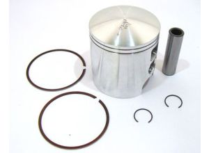 Lambretta  Piston kit 65.50mm, 39mm crown, piston port cylinders, forged, Race-Tour MB