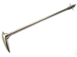 Lambretta Petrol (fuel) tap lever, stainless steel, Race-Tour MB