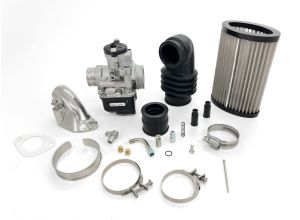 Dellorto Carburettor kit, Lambretta small block, 25mm PHBL