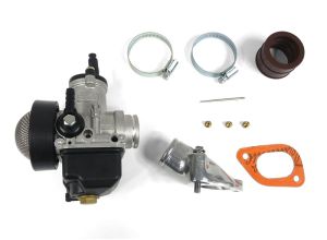 Dellorto Carburettor kit, Lambretta Small block, 28mm PHBH, with Tea Strainer Air Filter