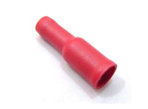 Universal Electrical connector, 4mm female bullet, Red