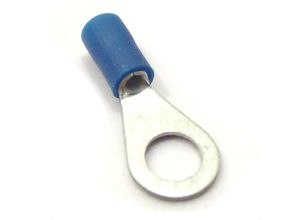 Universal Electrical connector, 6mm Ring, Blue