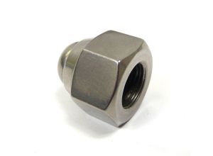 Nut dome 16x1.5mm, 27mm OD, Lambretta Rear hub, stainless steel, MB
