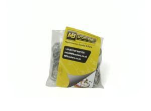 Circlip external 12mm, Lambretta clutch arm, rear brake pedal, stainless steel, Bag of 100