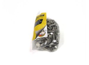Screw hexagon set 5x12mm, Lambretta flywheel head cowls, stainless steel, Bag of 100