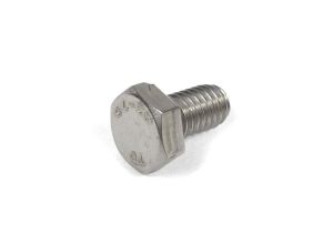 Screw hexagon set 6x10mm, Lambretta bolt in buffers, stainless steel