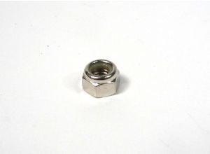 7mm nyloc, Nickel plated