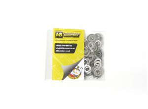 Washer plain 4mm, form A thicker, stainless steel, Bag of 100