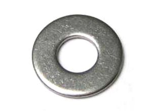 Washer plain 6mm, form C wider, stainless steel