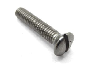 Screw raised counter sunk 4x10mm, stainless steel
