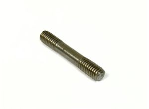 Stud 6x37mm - 12x13x15mm, Lambretta crankcase side tail pipe, stainless steel, MB