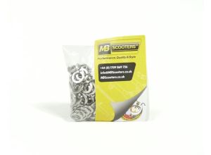 Washer spring 5mm, rectangle section, stainless steel, Bag of 100