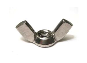 Nut wing 5mm, stainless steel