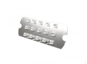 Lambretta Rear light lens reflector, LED, AC and DC, 12v, S3 & Late S2, bgm