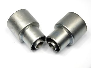 Lambretta Engine mountings, uprated left and right hand fitting, pair, stainless steel, Li, Tv, Sx, Gp, Race-Tour MB