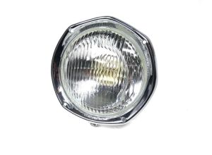 Lambretta Headlight, assembly, complete with bulb holder, Sx, Tv, BOSATTA