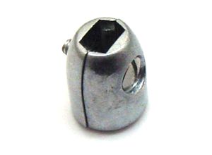 Lambretta Legshield beading clamp, top (upper) S3