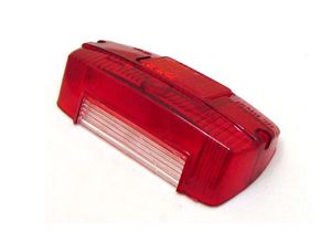 Lambretta Rear light lens reflector (angle lens) Carello, Li, Tv