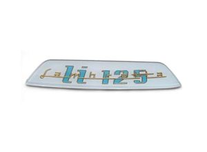 Lambretta Rear frame badge Li125