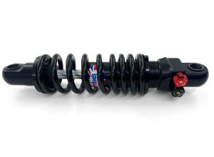 Lambretta Rear shocker, double adjustment, Black, fits Series 3, Protech