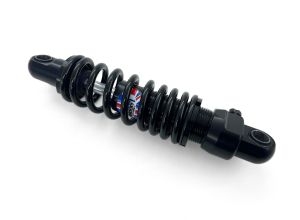 Lambretta Rear shocker, double adjustment, Black, fits Series 3, Protech