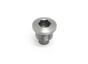Lambretta Crankcase side drain plug, stainless steel, MB