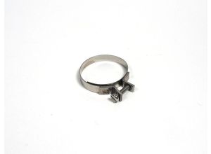 Lambretta Air filter (air hose) bellows clip, small, stainless steel, Li, Sx, Tv, Gp125, MB