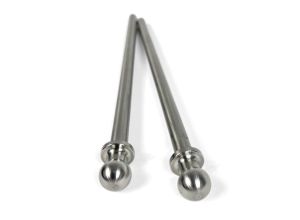 Lambretta Fork rods, Li, Sx, Tv, pair, stainless steel, MB
