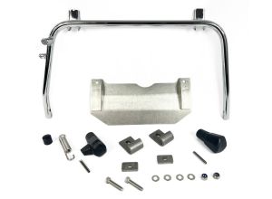Lambretta Stand kit (stand, plate, fasteners, hooks, spring) S3, MB
