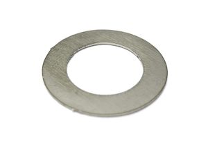 Lambretta Rear brake pedal shim, stainless steel, MB