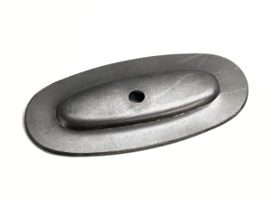 Lambretta Air filter end plate, stainless steel, MB