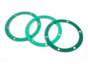 Lambretta Gaskets, mag housing (set of 3) 0.5, 1, 1.5mm, Green, MB