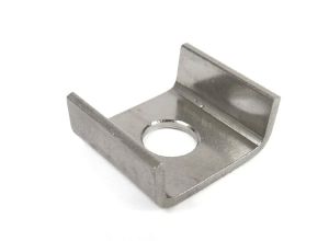 Lambretta Horn bracket, clamp, stainless steel, S3, MB