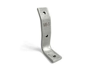 Lambretta Rear runner board support arm (bracket) stainless steel, S3, MB