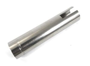 Lambretta Headset (handlebar) throttle tube, Gp, Sx late type, stainless steel, MB
