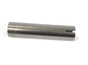 Lambretta Headset (handlebar) throttle tube, early type, stainless steel, Li, Sx, Tv, MB