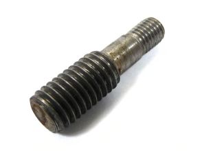 Lambretta Stepped stud, 7 to 10mm - 18x8x9mm, Lambretta gearbox endplate, extra long type, self colour, MB