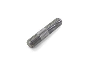 Lambretta Stud 7x31.5mm - 16x8x7.5mm, gear box end plate, extra long type, self colour, MB