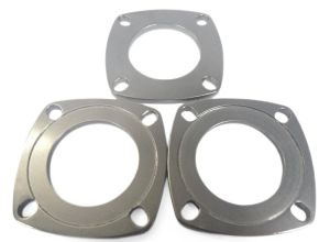 Lambretta Rear hub bearing plate (kit) set of 3, stainless steel, MB