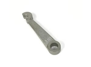 Lambretta Clutch (arm) lever, high tensile steel, zinc plated, short type, MB