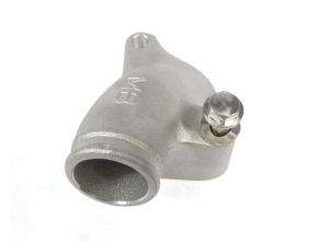 Inlet manifold, Lambretta large block, rubber mounted, Dellorto PHBL, Mikuni TMX 24mm, Race-Tour MB