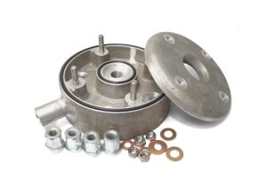 Lambretta Cylinder head, 125-250, liquid cooled, centre plug, Race-Tour MB