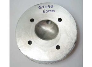 Lambretta Cylinder head, 190 road (reprofiled for 64mm Yamaha GT190 pistons) MB