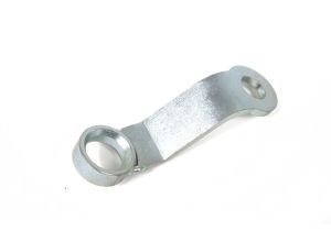 Lambretta Exhaust, Dev-Tour bridge to end can bracket, for MB Lambretta expansions, zinc plated, MB